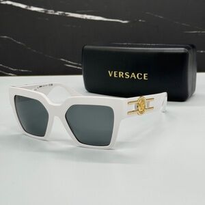 NEW MOD 4458 314/87 VERSACE VE4458 314/87 WHITE WOMEN VE4458 31487 SUNGLASSES